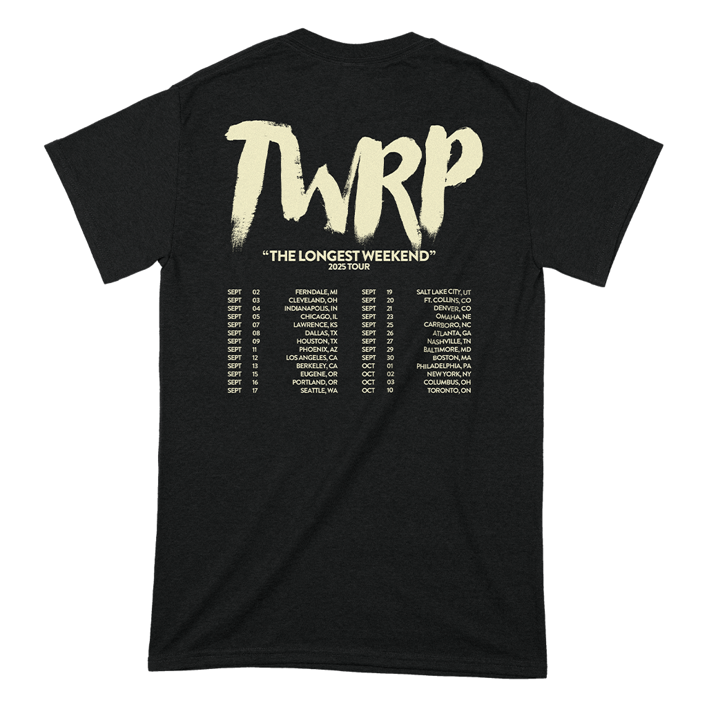 The Longest Weekend 2025 Tour T-Shirt