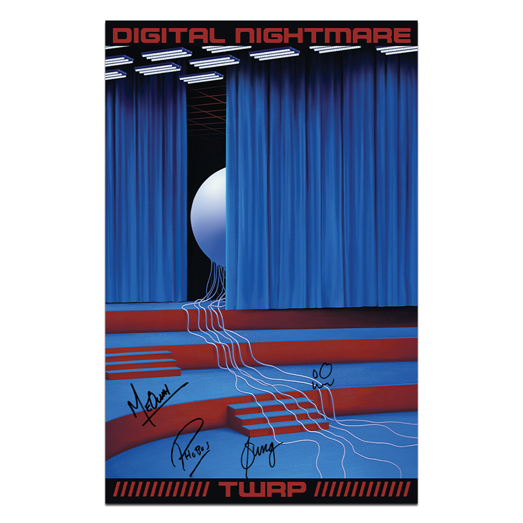 Digital Nightmare SIGNED Poster